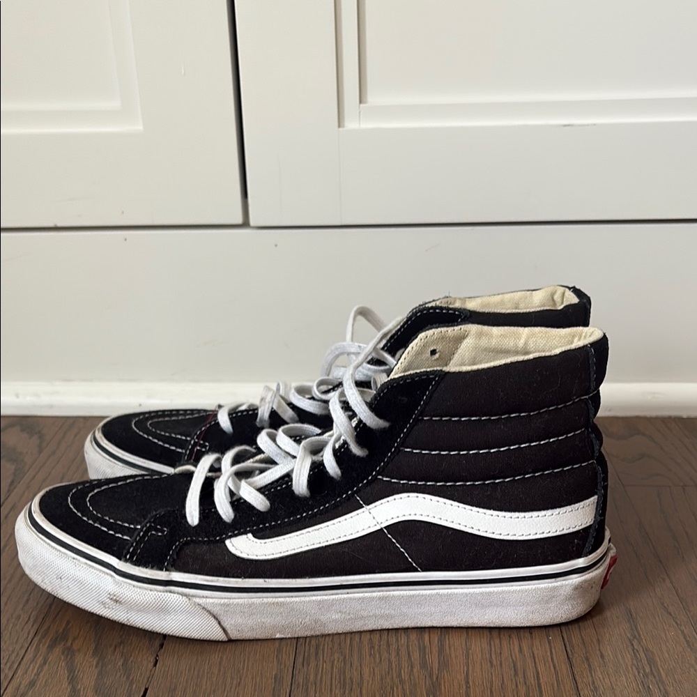 Vans Classic Black and White High-Tops